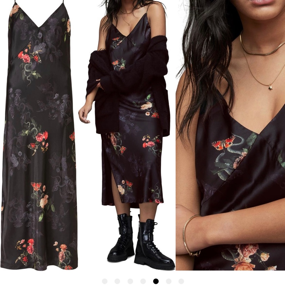 All Saint slip dress. NWT. Gorgeous for any occasion!
